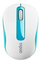 Mouse Sem Fio Rapoo M10 Plus Wireless Branco/azul