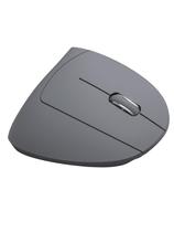 Mouse Sem Fio Recarregavel 2.4 Ghz Vertical Ergonomico Ortopedico Power Fit 1600 Dpi Cinza Usb - Pm300 Mouse Sem Fio Recarregavel 2.4 Ghz Vertical Ergonomico Ortopedico Power Fit 1600 Dpi Cinza Usb - Pm300