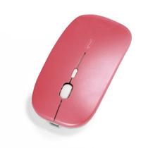 Mouse sem fio Recarregável G21 Rosa Knup Homologação: 79902113999