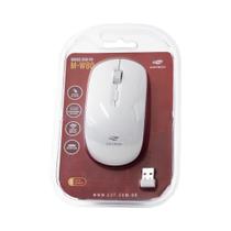 Mouse Sem Fio Recarregável M-W80WH Branco C3Tech