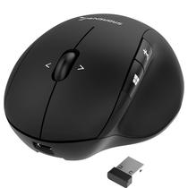 Mouse Sem Fio Recarregável Sabrent 4D Ergonômico (MS-WRCH)