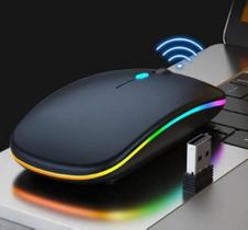 Mouse Sem Fio Recarregável Silencioso Para Notebook Dell