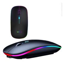 Mouse Sem Fio Recarregável Silencioso Para Notebook Dell