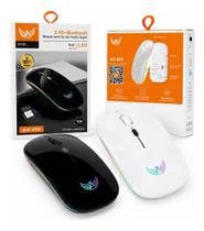 Mouse Sem Fio Recarregável Wireless Led Rgb Ergonômico Mouse Sem Fio Recarregável Wireless Led Rgb Ergonômico