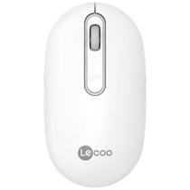 Mouse Sem Fio Recarregável Ws207, 1600 Dpi, Lecoo - Branco