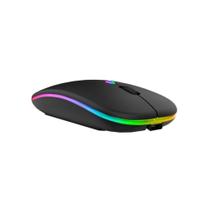 Mouse Sem Fio Regarregável AGold Ms-02 Bluetooth Led Usb - AGOLD