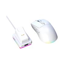 Mouse Sem Fio RGB Retroiluminado Com Modo Duplo, Base De Carregamento Magnética, DPI De 3