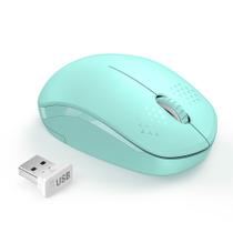 Mouse Sem Fio Seenda Wgsb 012 Mouse Wireless 2.4G Verde Mint Sensor Óptico de 1600