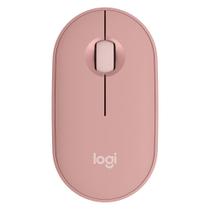 Mouse Sem Fio Silencioso Pebble 2 M350s, Rosa, 910-007048, LOGITECH LOGITECH