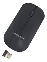 Mouse Sem Fio Slim 3 Botões Ms100 1200dpi Usb Multi Mo307 Mouse Sem Fio Slim 3 Botões Ms100 1200dpi Usb Multi Mo307