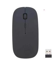 Mouse sem fio Slim leve Cor Preto. 2.4 GHz
