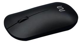 Mouse Sem Fio Slim Ms100 1200dpi Conexão Usb Preto