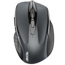 Mouse sem fio TECKNET 4800 DPI 2.4G e BT5.0/3.0 USB A Cinza Mouse sem fio TECKNET 4800 DPI 2.4G e BT5.0/3.0 USB A Cinza