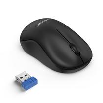 Mouse sem fio TECKNET Small 2.4G Ergonômico Portátil Preto Mouse sem fio TECKNET Small 2.4G Ergonômico Portátil Preto