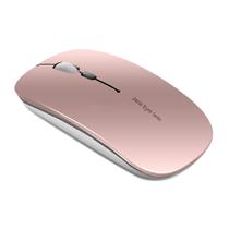 Mouse Sem Fio Uciefy Q5 Slim Recarregável - Ouro Rosa Mouse Sem Fio Uciefy Q5 Slim Recarregável - Ouro Rosa