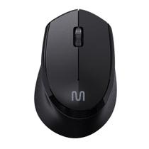 Mouse sem Fio USB 2.4GHZ 1600 DPI Clique Silencioso 2 Pilhas AAA - Botão LIGA/DESLIGA Acabamento Emborrachado - MO402