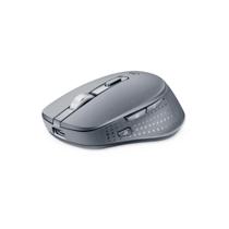 Mouse Sem Fio USB Get Silence Grafite, 7 botões, 1600DPI