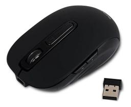Mouse Sem Fio Usb Recarregável 1600dpi Mo277multilaser Preto