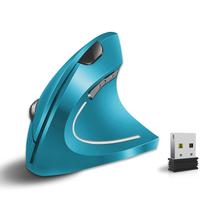 Mouse sem fio Vassink Ergonômico Recarregável 2,4 GHz Azul