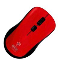 Mouse sem fio vermelho kross ke-m218