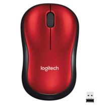 Mouse Sem Fio Vermelho LOGITECH M185