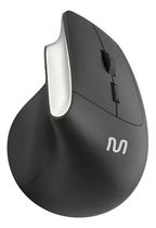 Mouse Sem Fio Vertical 2.4ghz 1600dpi Preto Mo384 Multilaser