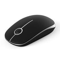 Mouse sem fio Vssoplor 2.4G Slim Portable para PC, laptop