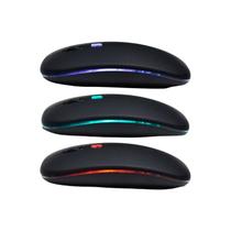 Mouse sem fio Weibo Silent LED Bluetooth USB recarregável Mouse sem fio Weibo Silent LED Bluetooth USB recarregável