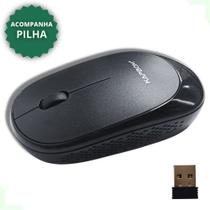 Mouse Sem Fio Wireless 2.4 GHz 1600 DPI Kapbom KA-602 Novo Com Nfe