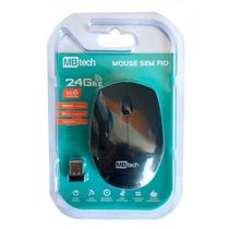 Mouse Sem Fio Wireless 2.4 Ghz C/ 10m De alçance Preto