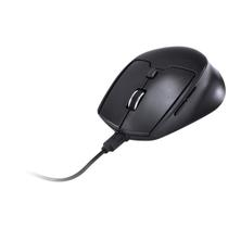 Mouse sem Fio Wireless 2.4 GHZ Recarregavel Power UP 1600 DPI Preto USB - PM200