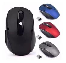 Mouse Sem Fio Wireless 2.4ghz Usb Notebook Pc Alcance 10m