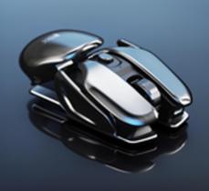 Mouse sem fio Wireless 5.0 1600dpi Hrebos Design Cber Exclusivo - Cyber Pro
