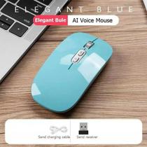 Mouse Sem Fio Wireless Bateria Recarregável Ultra Silencioso Ergonômico