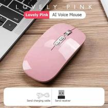 Mouse Sem Fio Wireless Bateria Recarregável Ultra Silencioso Ergonômico - DM ACESSÓRIOS