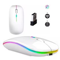 Mouse Sem Fio Wireless Bluetooth Recarregável Led Rgb Gamer Mouse Sem Fio Wireless Bluetooth Recarregável Led Rgb Gamer