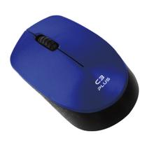 Mouse sem fio wireless c3tech mw17 azul 1000 dpi 2.4ghz