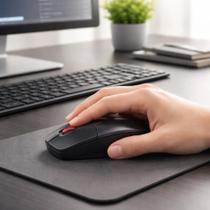 Mouse Sem Fio Wireless Com 4 Botões 2.4ghz Usb Alcance 10m Preto