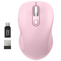 Mouse sem fio WisFox 2.4G ergonômico, 3 DPI, 6 botões Mouse sem fio WisFox 2.4G ergonômico, 3 DPI, 6 botões