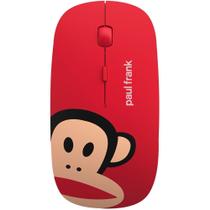 Mouse Sem Fio Wiwu Paul Frank WM102 1600DPI - Vermelho Mouse Sem Fio Wiwu Paul Frank WM102 1600DPI - Vermelho