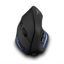 Mouse sem fio zelotes Vertical Recarregável 2400 DPI