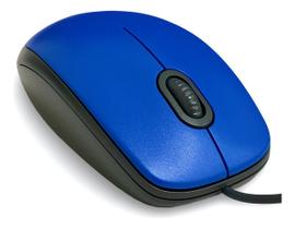 Mouse Silencioso Logitech M110 Silent Com Fio Usb - Azul