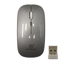 Mouse Silencioso Rgb Sem Fio Recarregável 2.4Ghz Mini