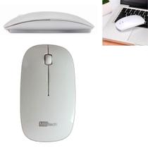 Mouse Slim Sem Fio USB Branco MbTech Ref: MB54118