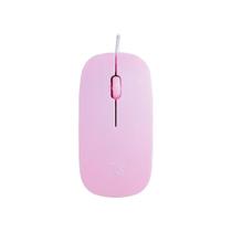 Mouse Surface Rosa Com Fio 1200dpi Usb 2.0 Maxprint