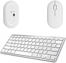 Mouse, Teclado Bluetooth Galaxy Tab A8 X200/X205 10,5 Branco