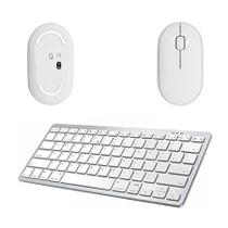 Mouse, Teclado Bluetooth Para Tablet Pad 5 11 Branco Mouse, Teclado Bluetooth Para Tablet Pad 5 11 Branco
