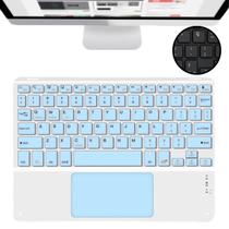 Mouse Touch + Teclado Sem Fio Para Tab Samsung S9+ 12.4 X610