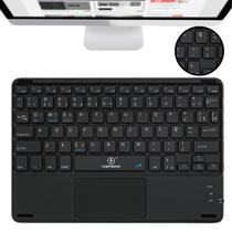 Mouse Touch + Teclado Sem Fio Para Tab Samsung S9+ 12.4 X610