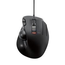 Mouse Trackball ELECOM EX-G ergonômico com fio de 4,5 onças para PC Mac